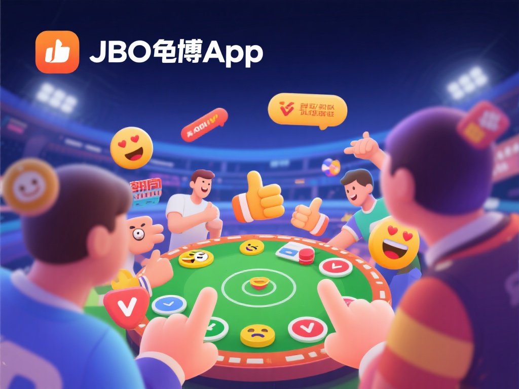 除了交流信息，JBO竟博App还设有多种趣味互动元